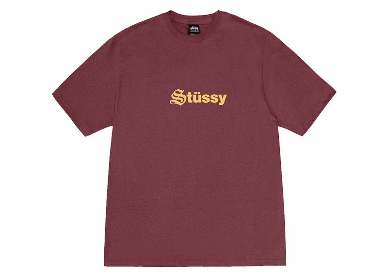 Stussy Reformed Tee Oxblood