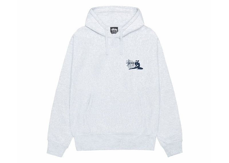 Stussy Relax Hoodie Ash Heather