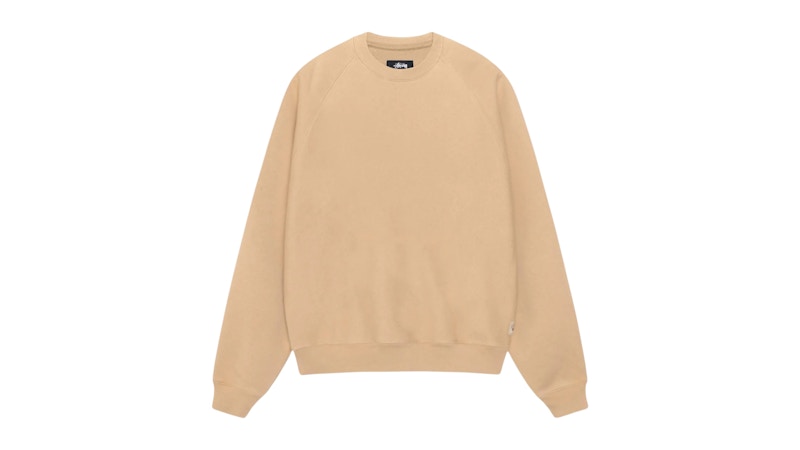 Stussy Relaxed Crew Khaki