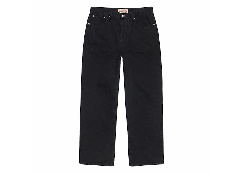 Stussy Relaxed Jean Denim Black