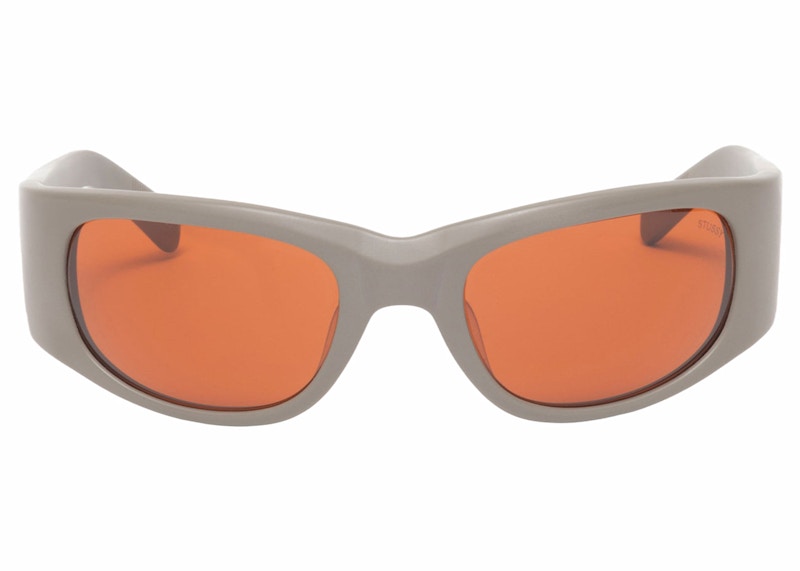 Stussy Rene Sunglasses Matte Coyote/Dark Amber Lens