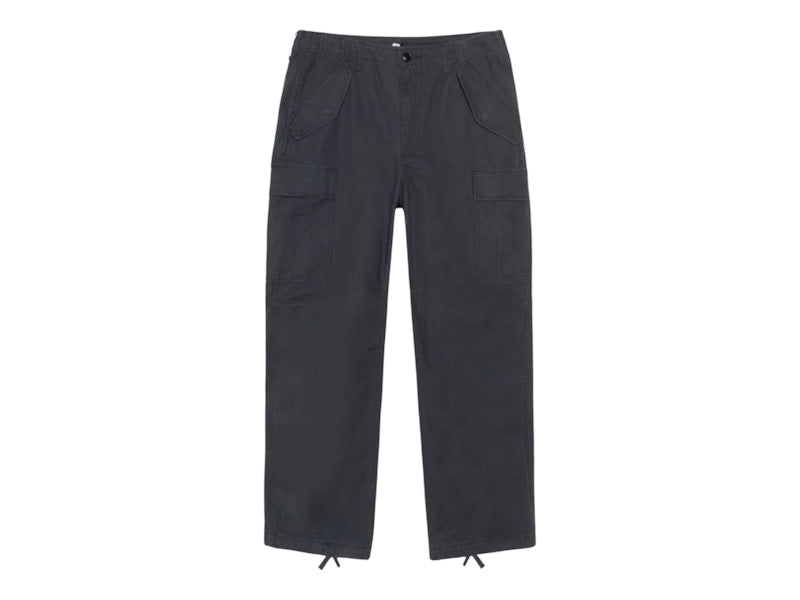 Stussy Ripstop Military Cargo Pant Black