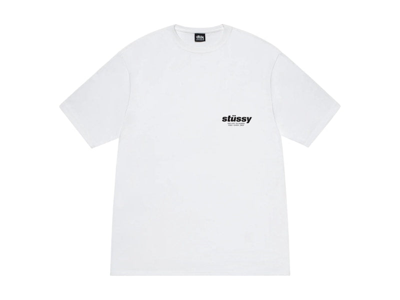 Stussy Rollers Tee White