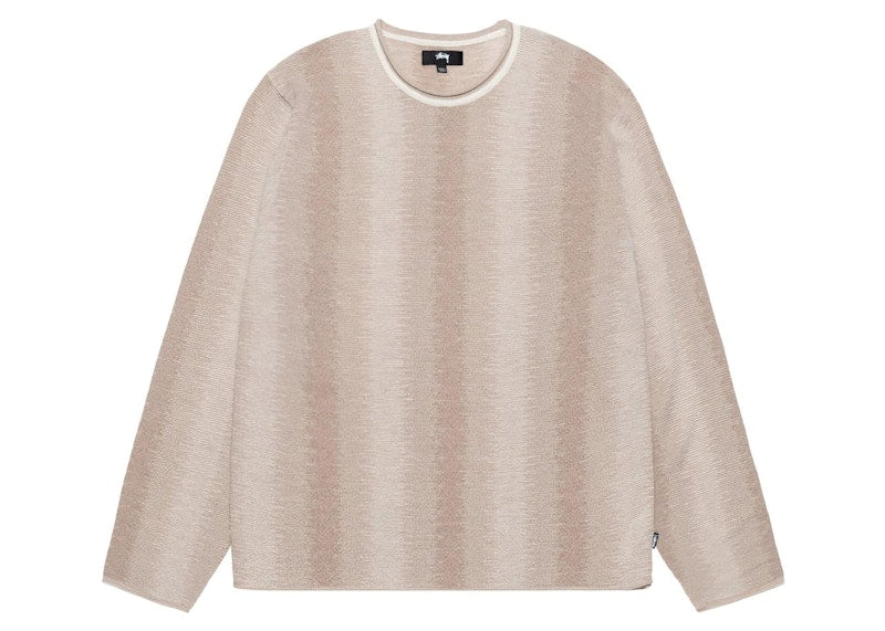 Stussy Shadow Stripe Sweater Natural