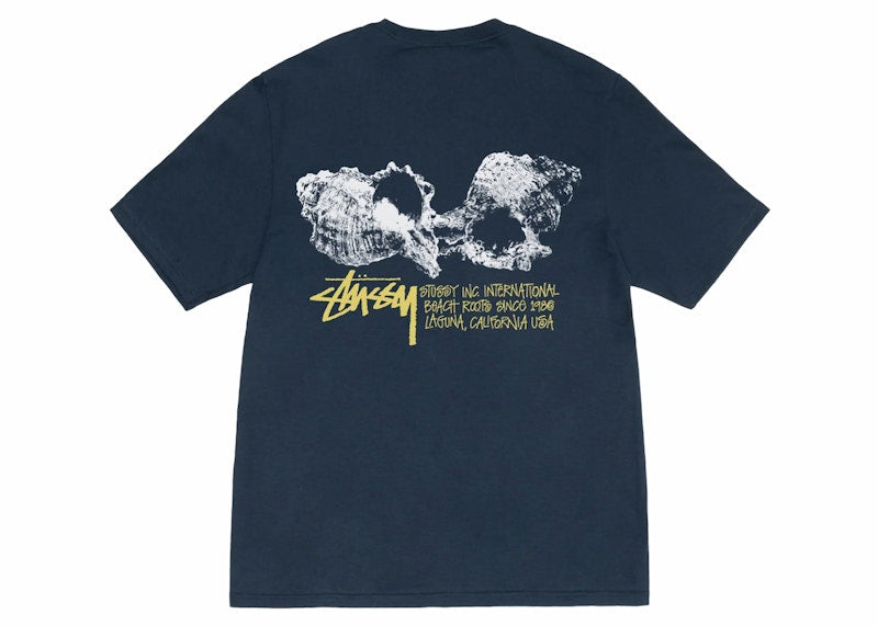 Stussy Shells Tee Navy