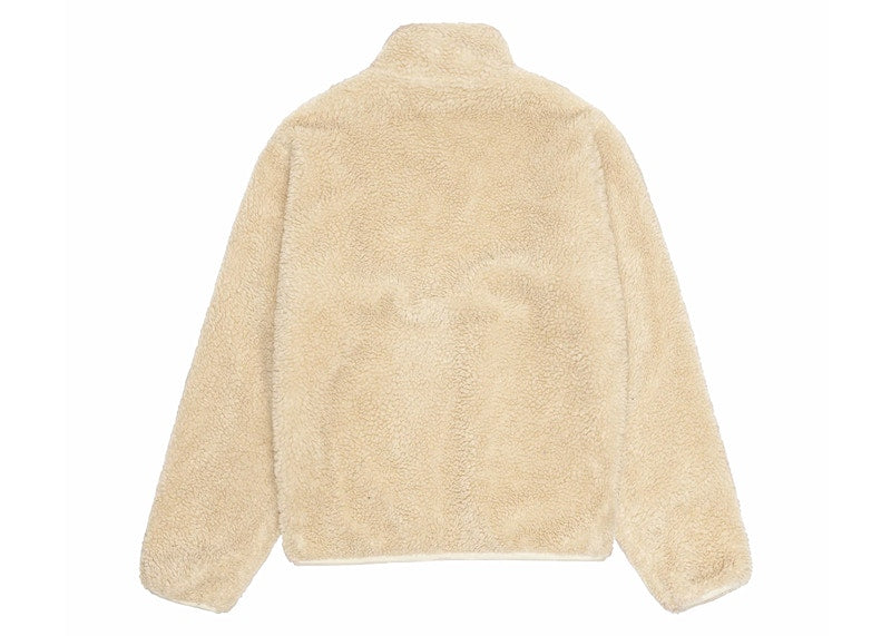 Stussy Sherpa Reversible Jacket Natural