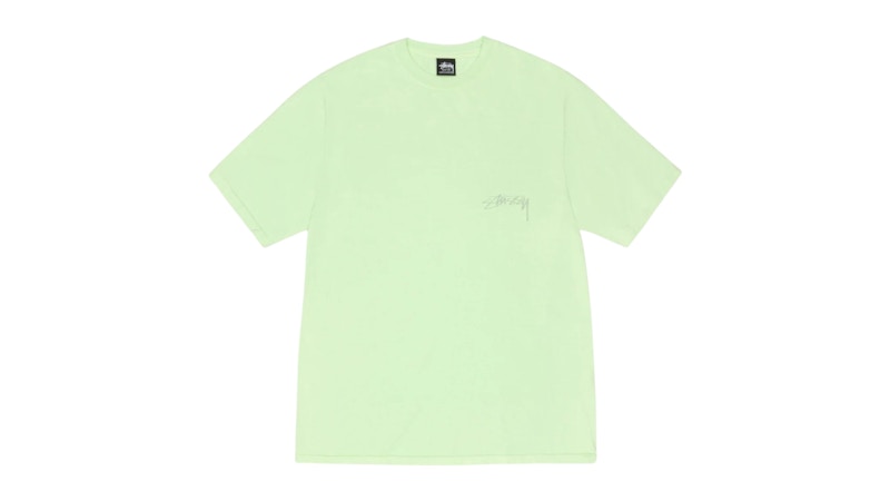 Stussy Smooth Reverse Pigment Dyed Tee Pistachio