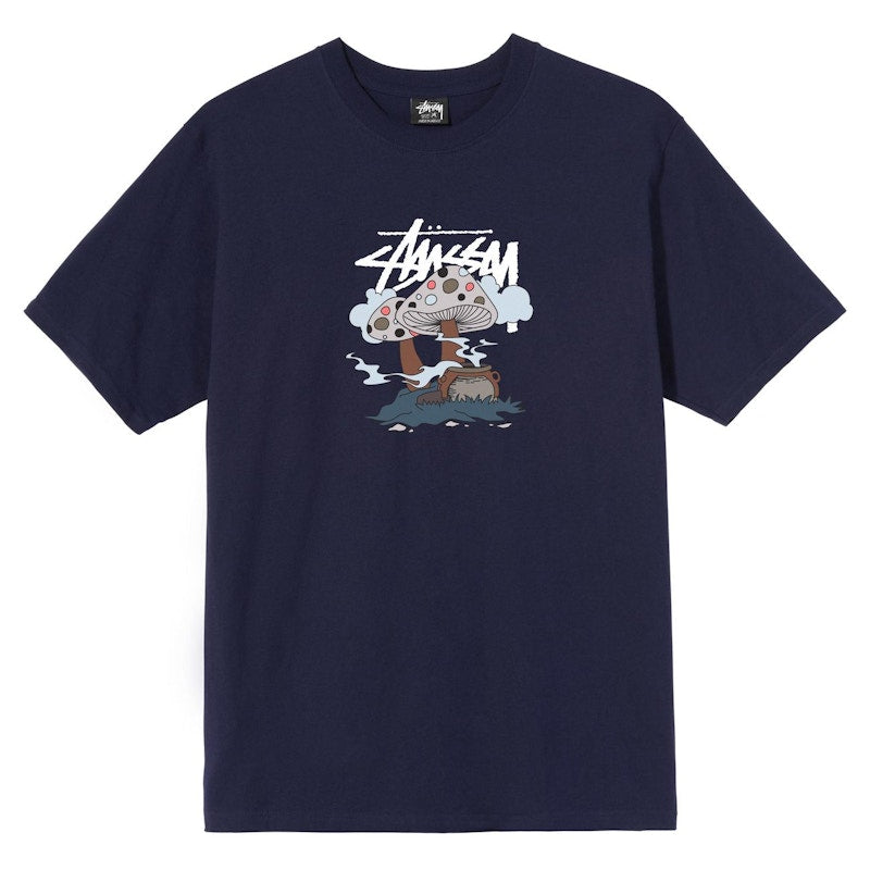 Stussy Something's Cookin' T-shirt Navy