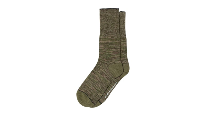 Stussy Space Dyed Yarn Sock Woodland Camo