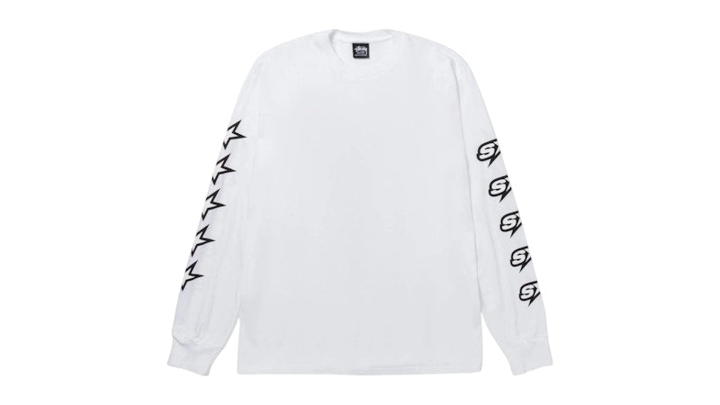 Stussy Speedway L/S Tee White