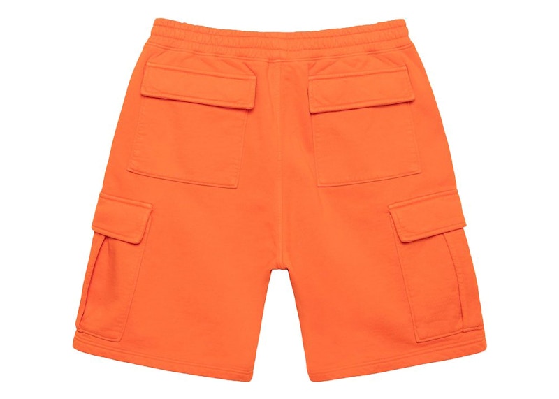 Stussy Sport Cargo Fleece Short Orange