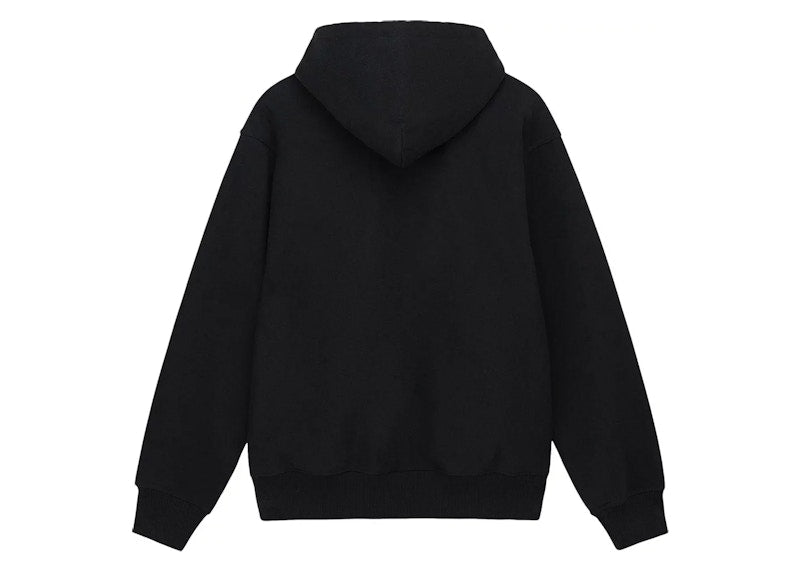 Stussy Stock Box Hoodie Black