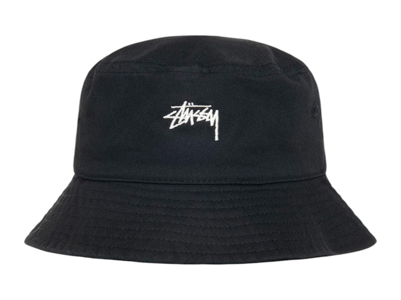 Stussy Stock Bucket Hat Black