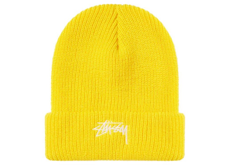 Stussy Stock Cuff Beanie Viking Gold