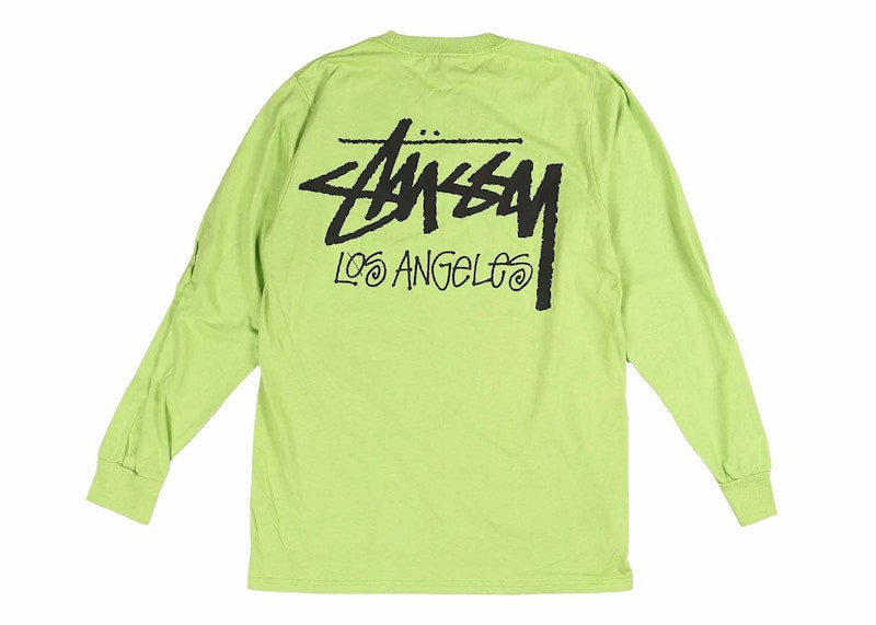 Stussy Stock Los Angeles LS T-shirt Tea