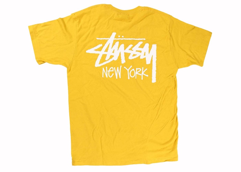 Stussy Stock New York T-shirt Honey