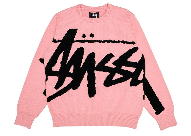 Stussy Stock Sweater Pink