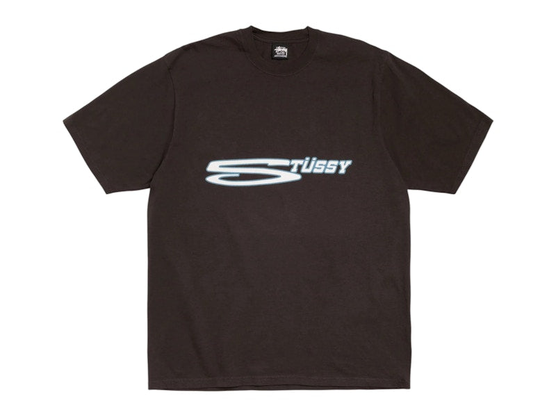Stussy Stretch Pigment Dyed Tee Faded Black