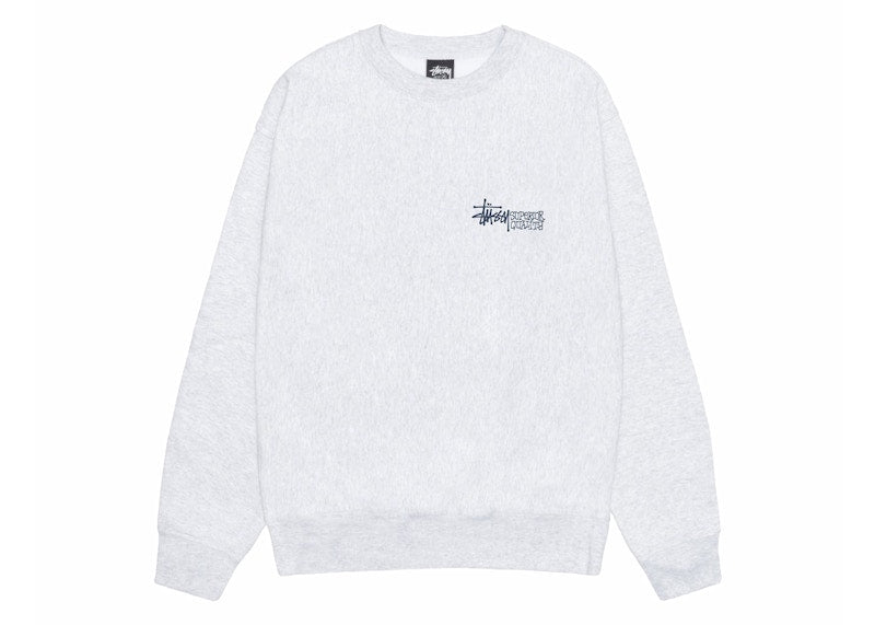 Stussy Superior Quality Crew Ash Heather