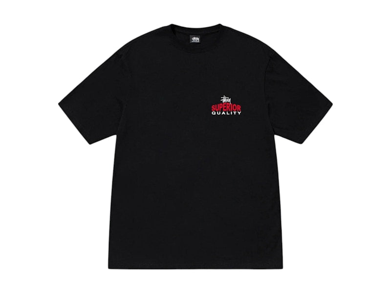 Stussy Superior Quality Pigment Dyed Tee Black