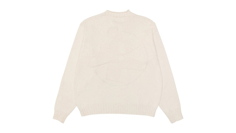 Stussy Surfman Mock Sweater Natural