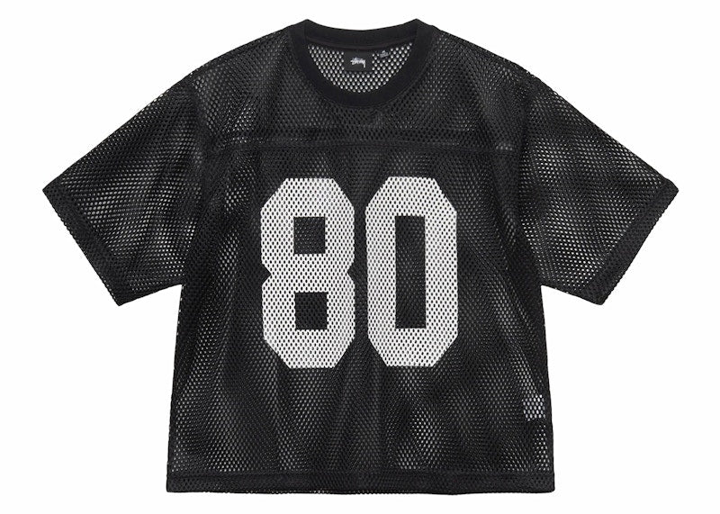 Stussy Team 80 Jersey Black