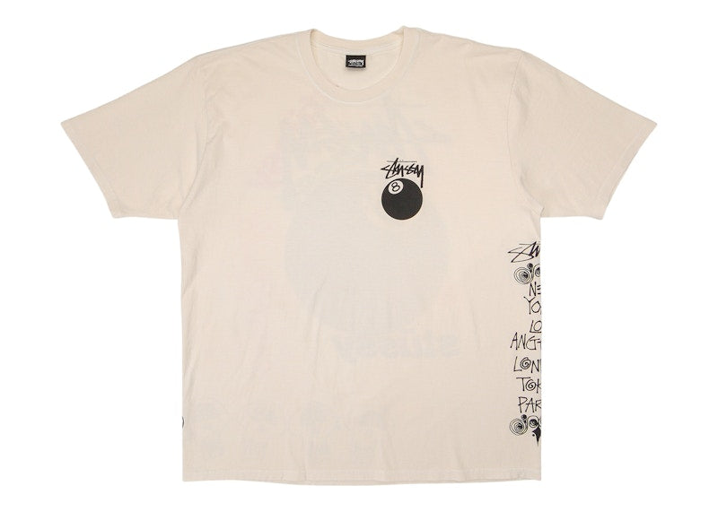 Stussy Test Strike Pigment Dyed Tee Natural