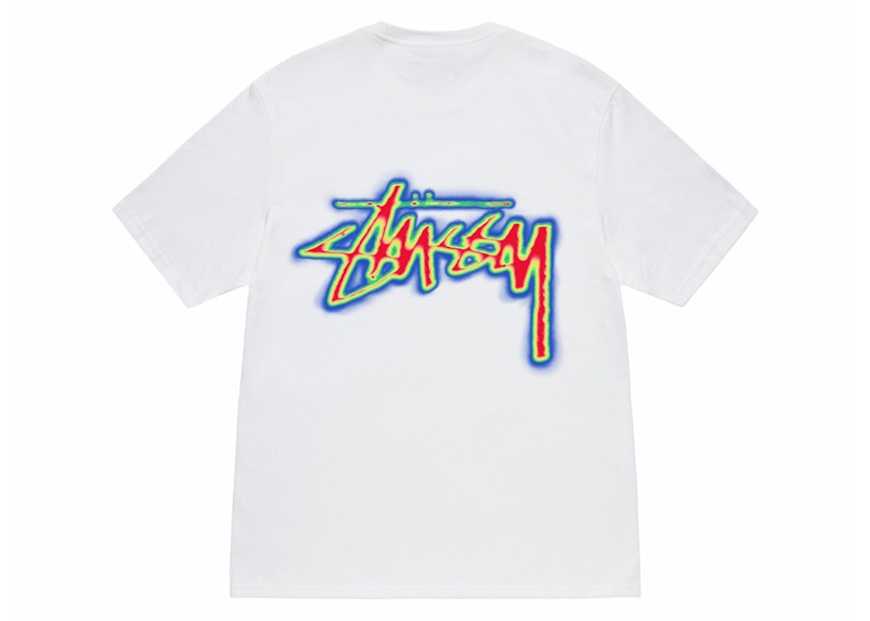Stussy Thermal Stock Tee White