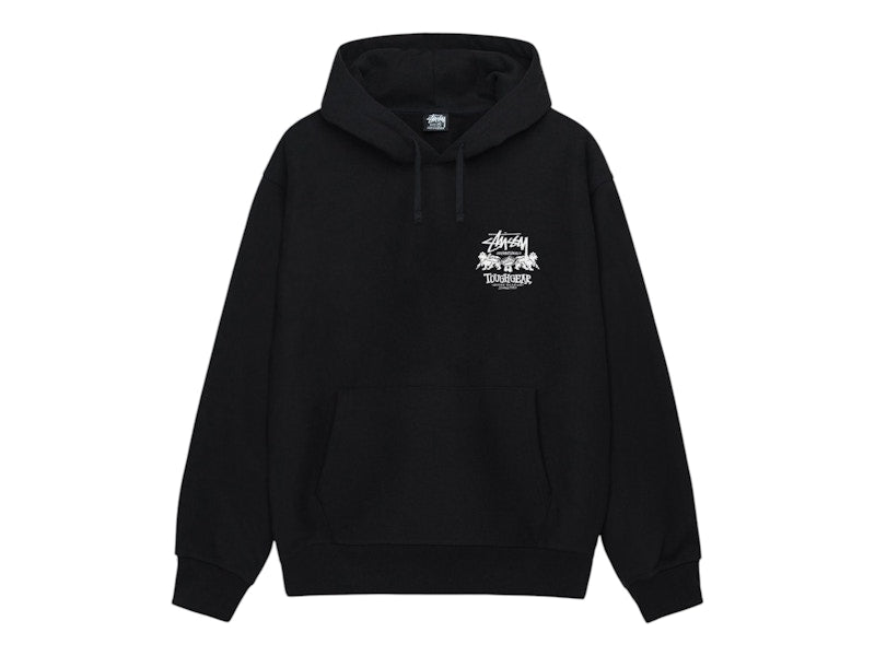 Stussy Tough Gear International Hoodie Black