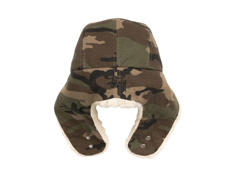 Stussy Trapper Cap Camo