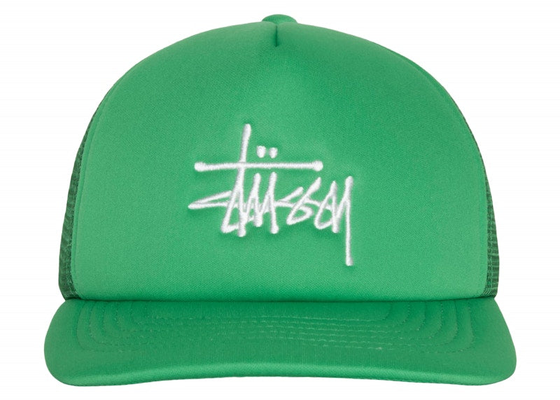 Stussy Trucker Big Basic Snapback Shamrock