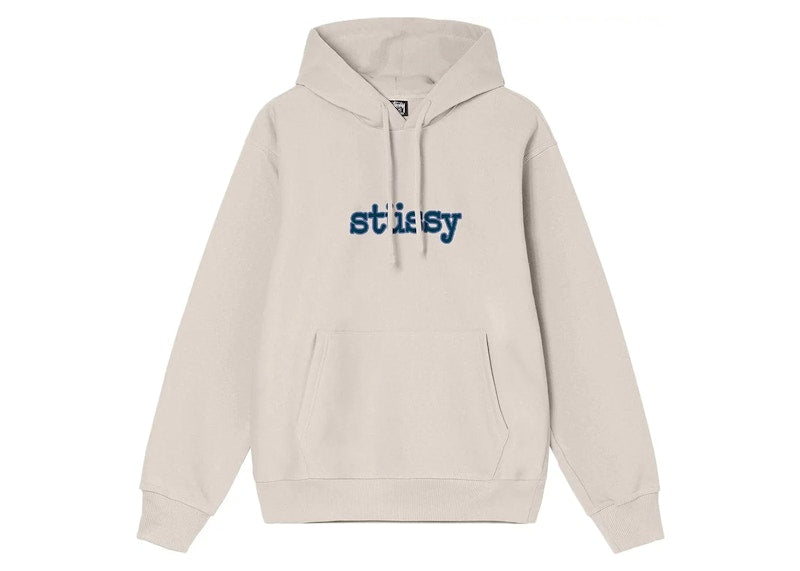 Stussy Typewriter Hoodie Smoke