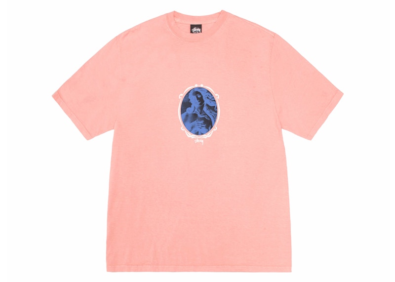 Stussy Venus Oval Pigment Dyed Tee Coral