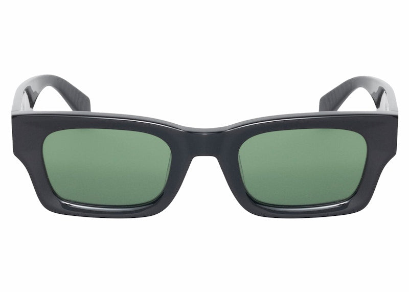 Stussy Vincent Sunglasses Black/Green Lens