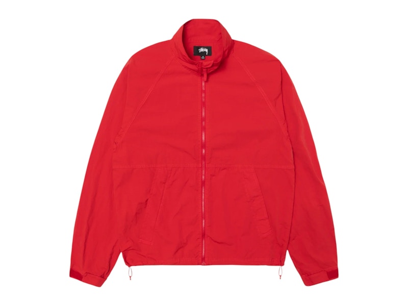 Stussy Warm Up Jacket Red