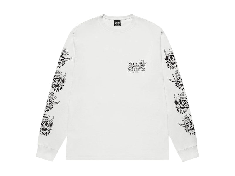 Stussy Witch Doctor Pigment Dyed L/S Tee Natural