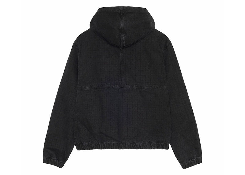 Stussy Work Canvas Needle Punch Jacket Black