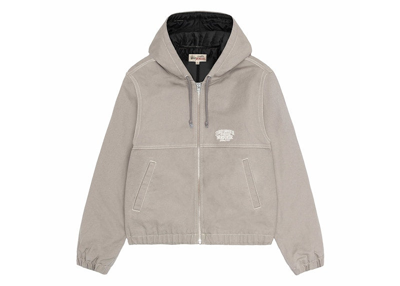 Stussy Work Contrast Stitch Jacket Grey