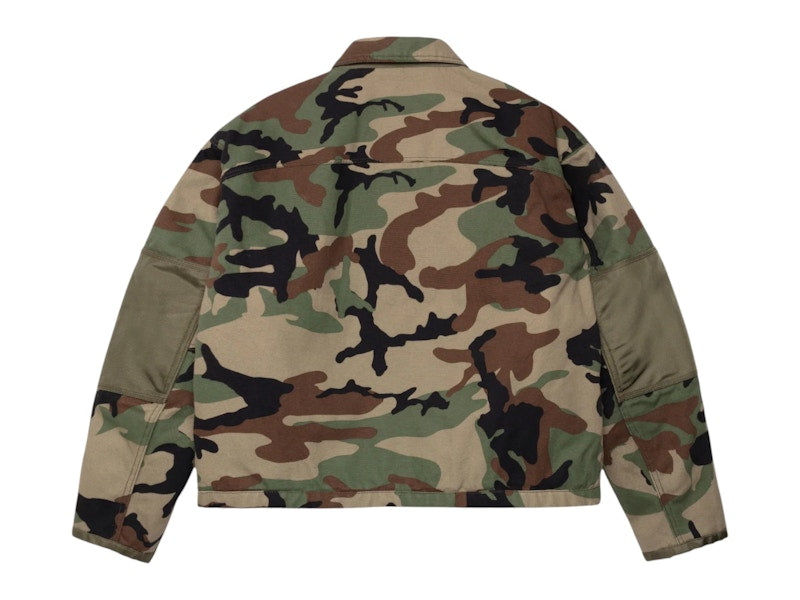 Stussy Workgear Jacket Woodland Camo