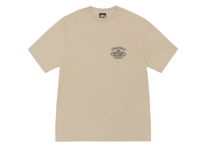 Stussy Worldwide Pigment Dyed Tee Khaki