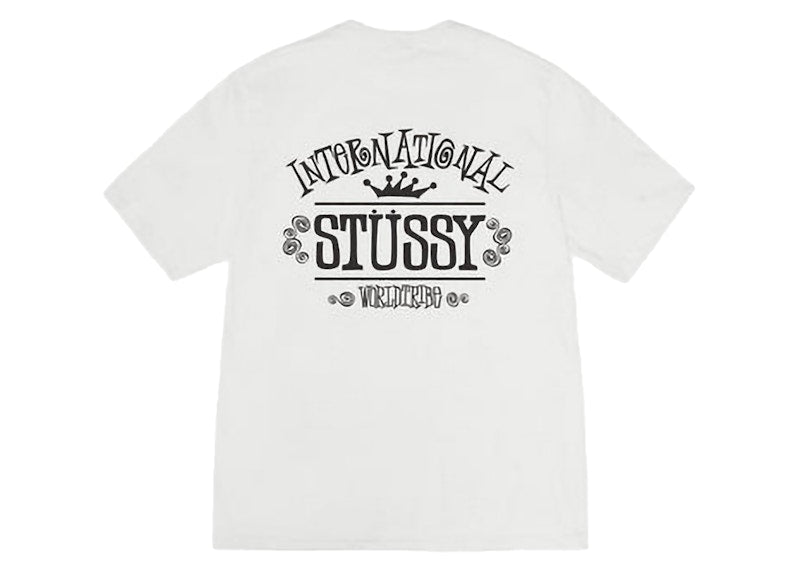 Stussy Worldwide Pigment Dyed Tee Natural