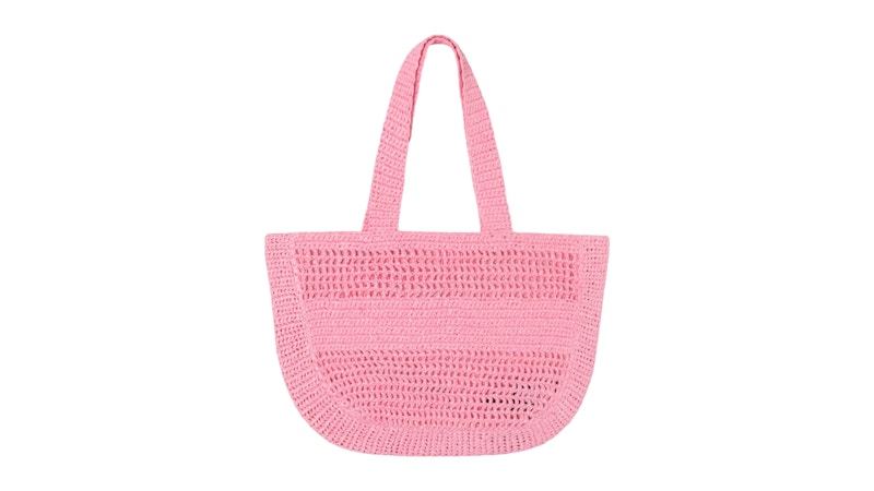 Stussy Woven Tote Bag Light Pink