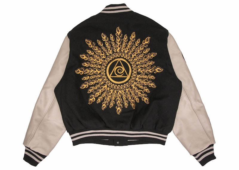 Stussy x Dries Van Noten Varsity Jacket Black