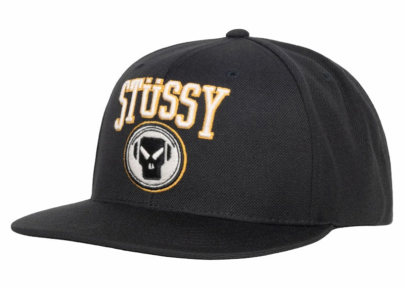 Stussy x Goldie Metalheadz 30 Snapback Hat Black