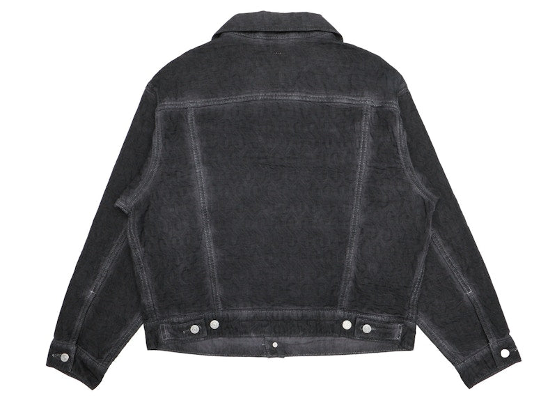 Stussy x Levi's Dyed Jacquard Jacket Black