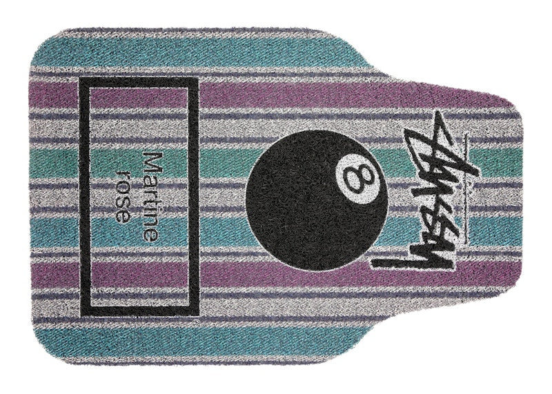 Stussy x Martine Rose Car Mat Set Baja Stripe