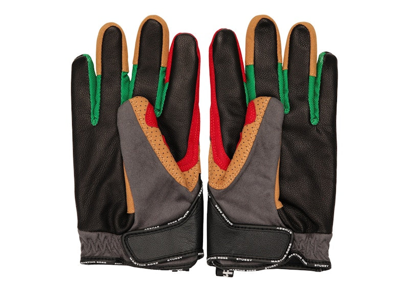 Stussy x Martine Rose Driving Gloves Multicolor