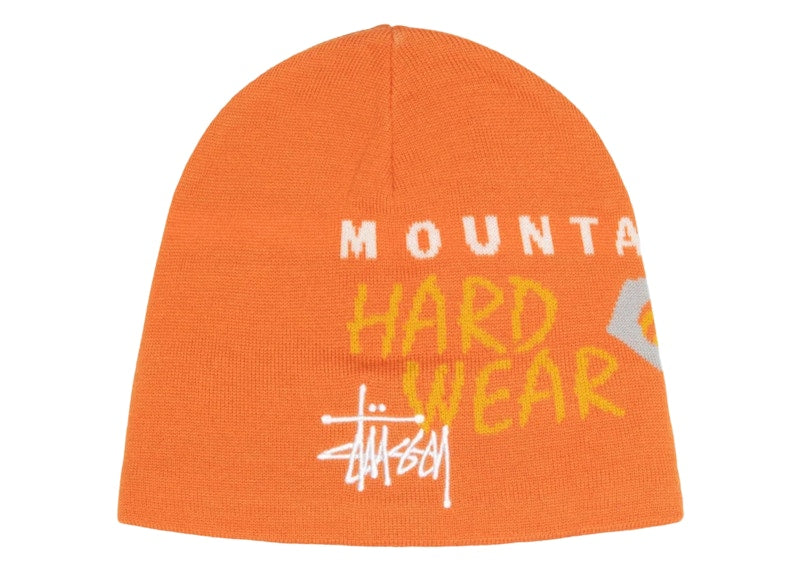 Stussy x Mountain Hardwear Caelum Dome Beanie Alpine Orange