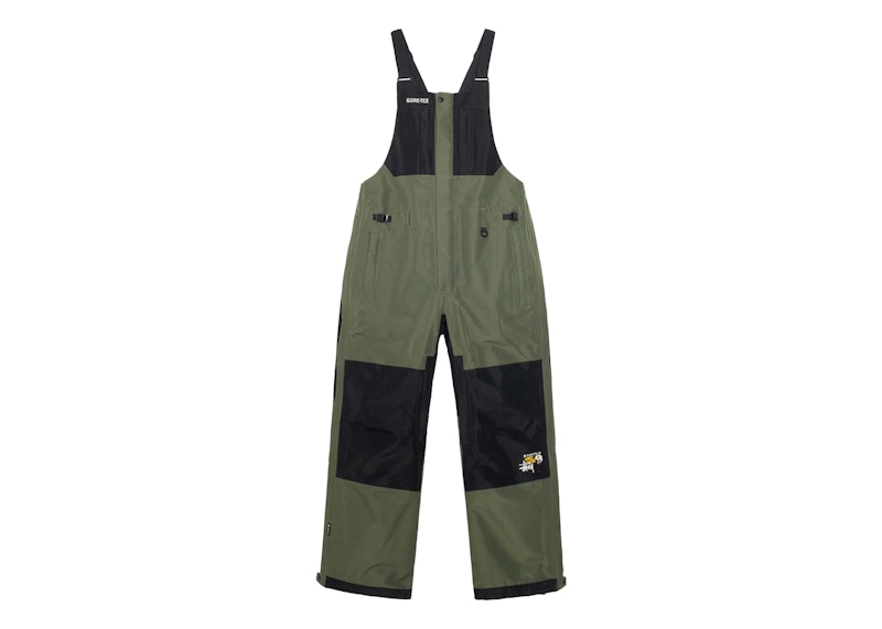 Stussy x Mountain Hardwear Exposure Gore-Tex Bib Poblano/Black