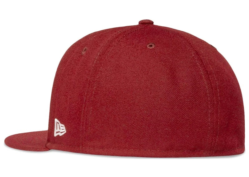 Stussy x New Era Authentic 59Fifty Fitted Cap Cardinal